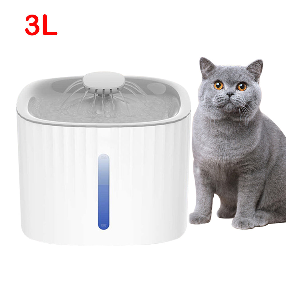 3L USB charged Automatic Cat Water Fountain - topspet