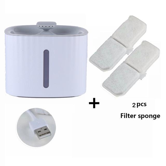 3L USB charged Automatic Cat Water Fountain - topspet