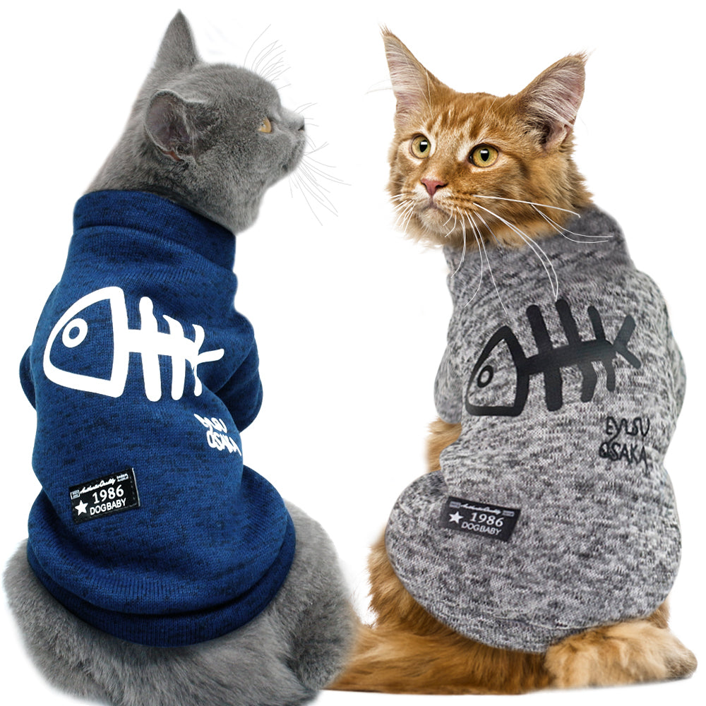 Cat Sweater Clothes - topspet