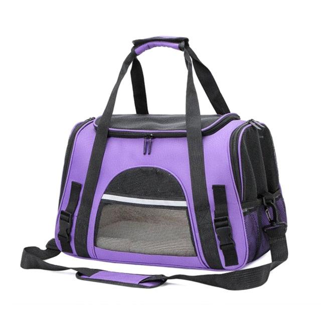 Soft Pet Carriers Portable Breathable Foldable Bag - topspet