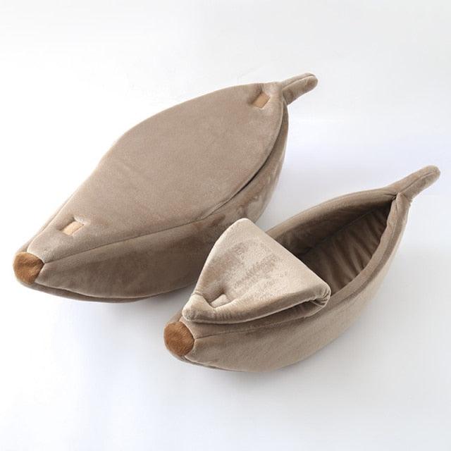Funny Banana Cat Bed House - topspet