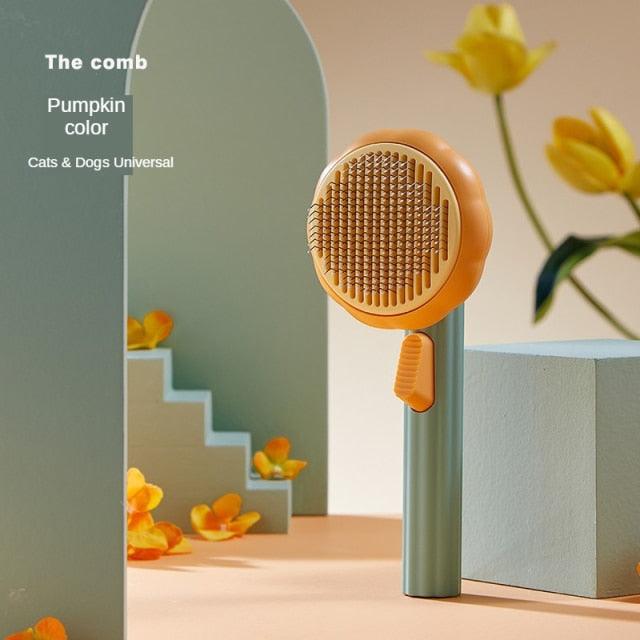 Pumpkin Pet Brush - topspet