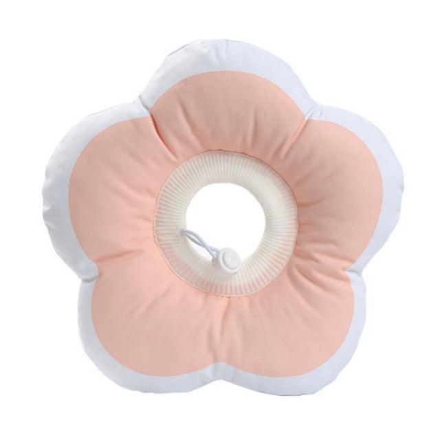 Cat Elizabeth Circle Flower Shape Cotton Collar - topspet