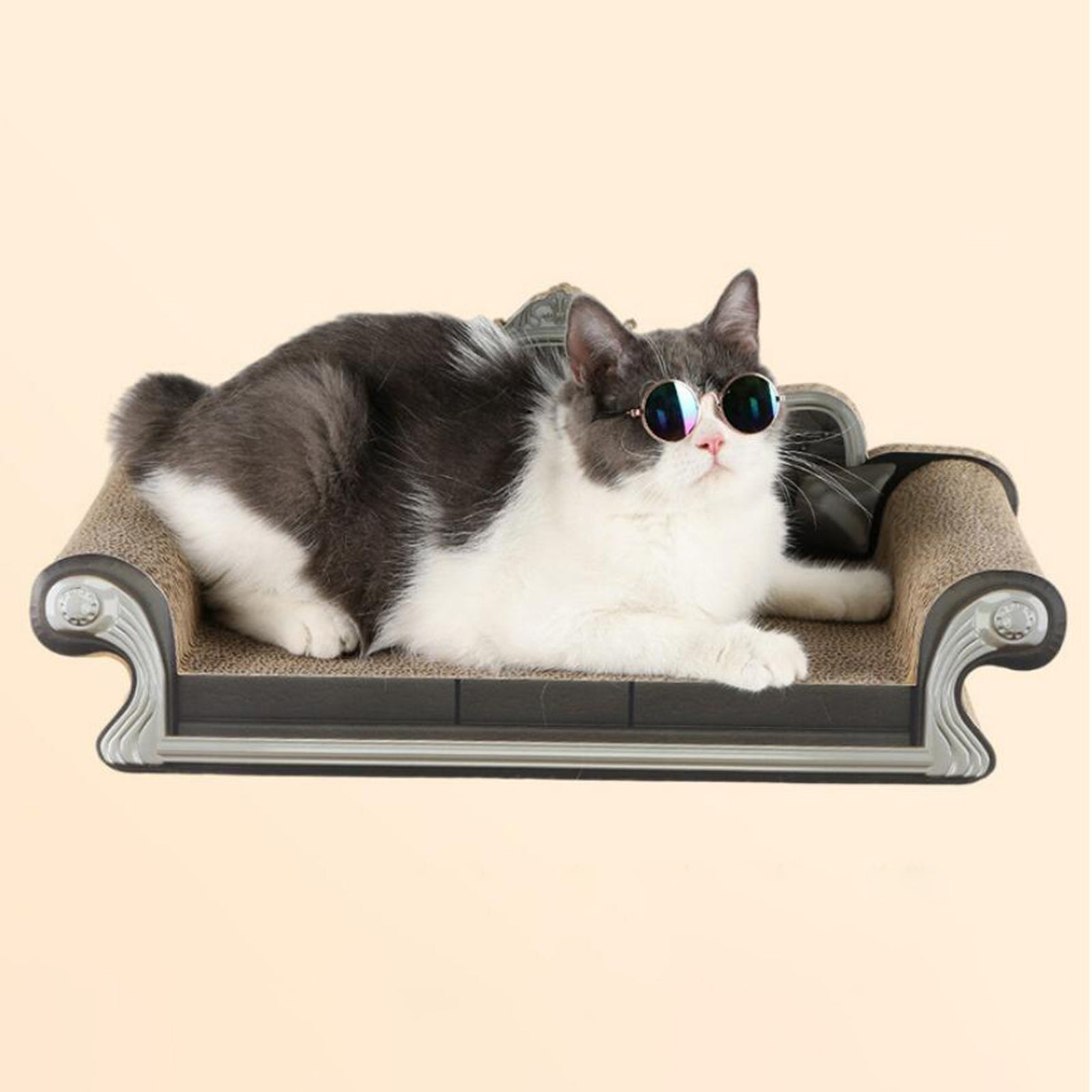 Durable Cat Scratcher Sofa Cardboard Scratching Pad - topspet