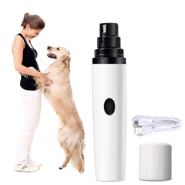 Electric Rechargeable USB Charging Pet Nail Clipper - topspet