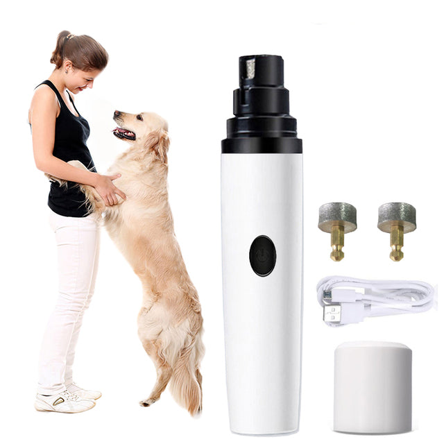 Electric Rechargeable USB Charging Pet Nail Clipper - topspet