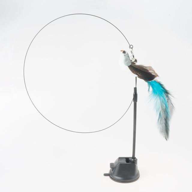 Handfree Bird And Feather Cat Wand - topspet