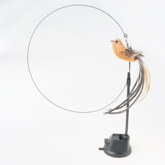 Handfree Bird And Feather Cat Wand - topspet
