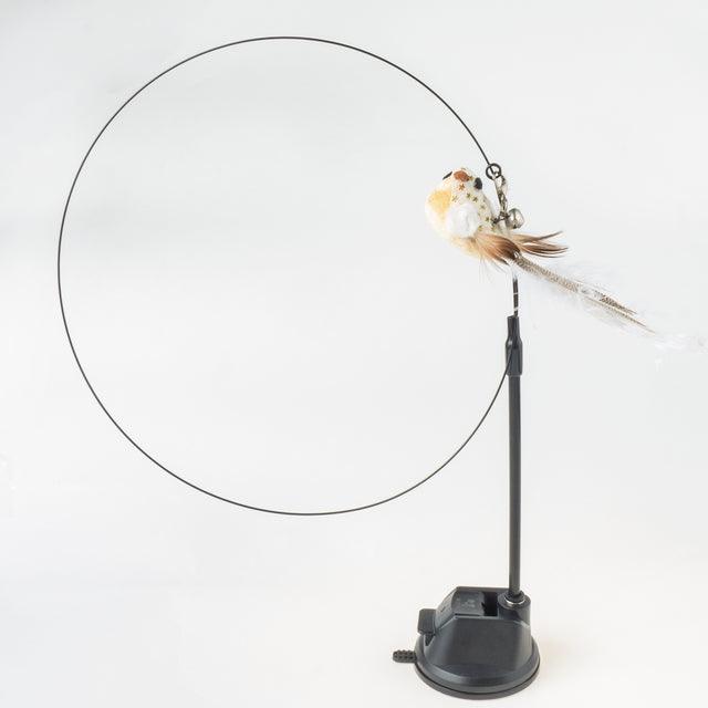 Handfree Bird And Feather Cat Wand - topspet