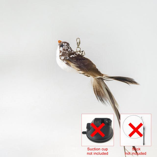 Handfree Bird And Feather Cat Wand - topspet