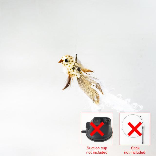 Handfree Bird And Feather Cat Wand - topspet