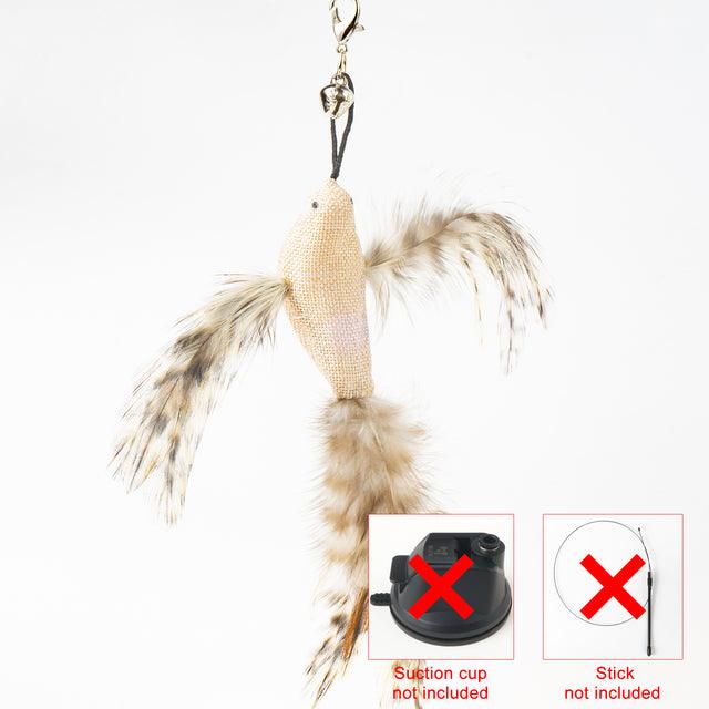 Handfree Bird And Feather Cat Wand - topspet