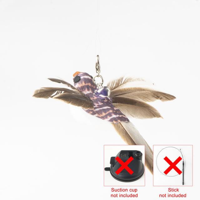 Handfree Bird And Feather Cat Wand - topspet