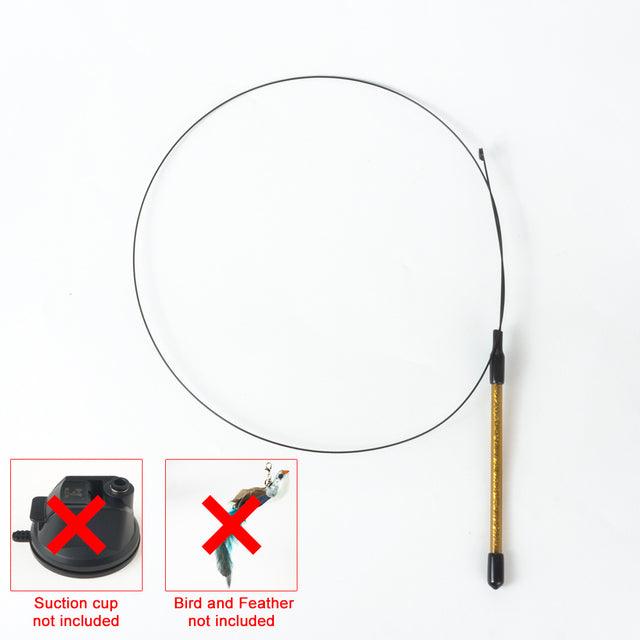 Handfree Bird And Feather Cat Wand - topspet