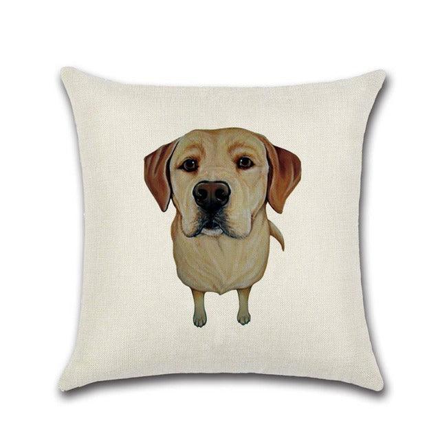 Cute dog pattern cartoon cushion - topspet