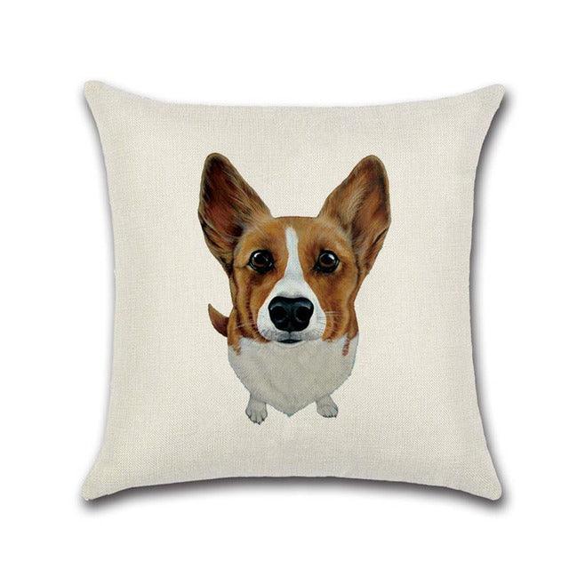 Cute dog pattern cartoon cushion - topspet