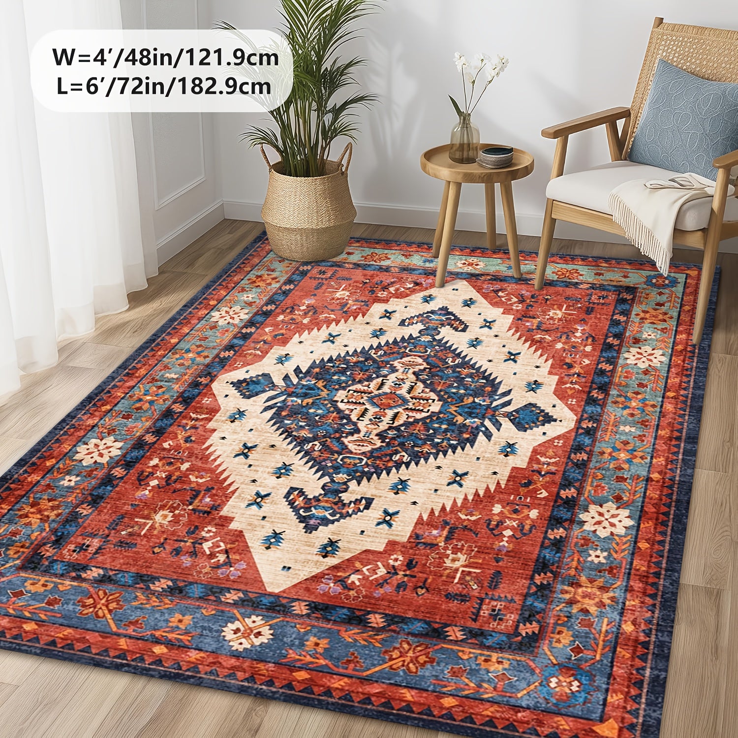 Premium 8x10 Area Rugs for Living Room & Bedroom