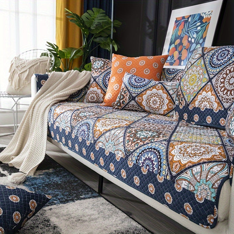 Boho Sofa Cover – Stylish, Durable Furniture Protector for Home