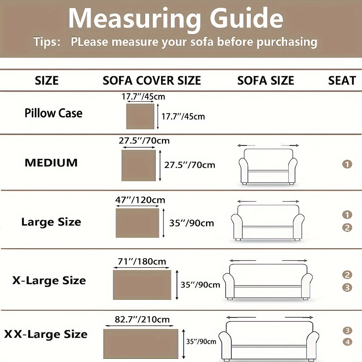 Premium Thickened Sofa Slipcover