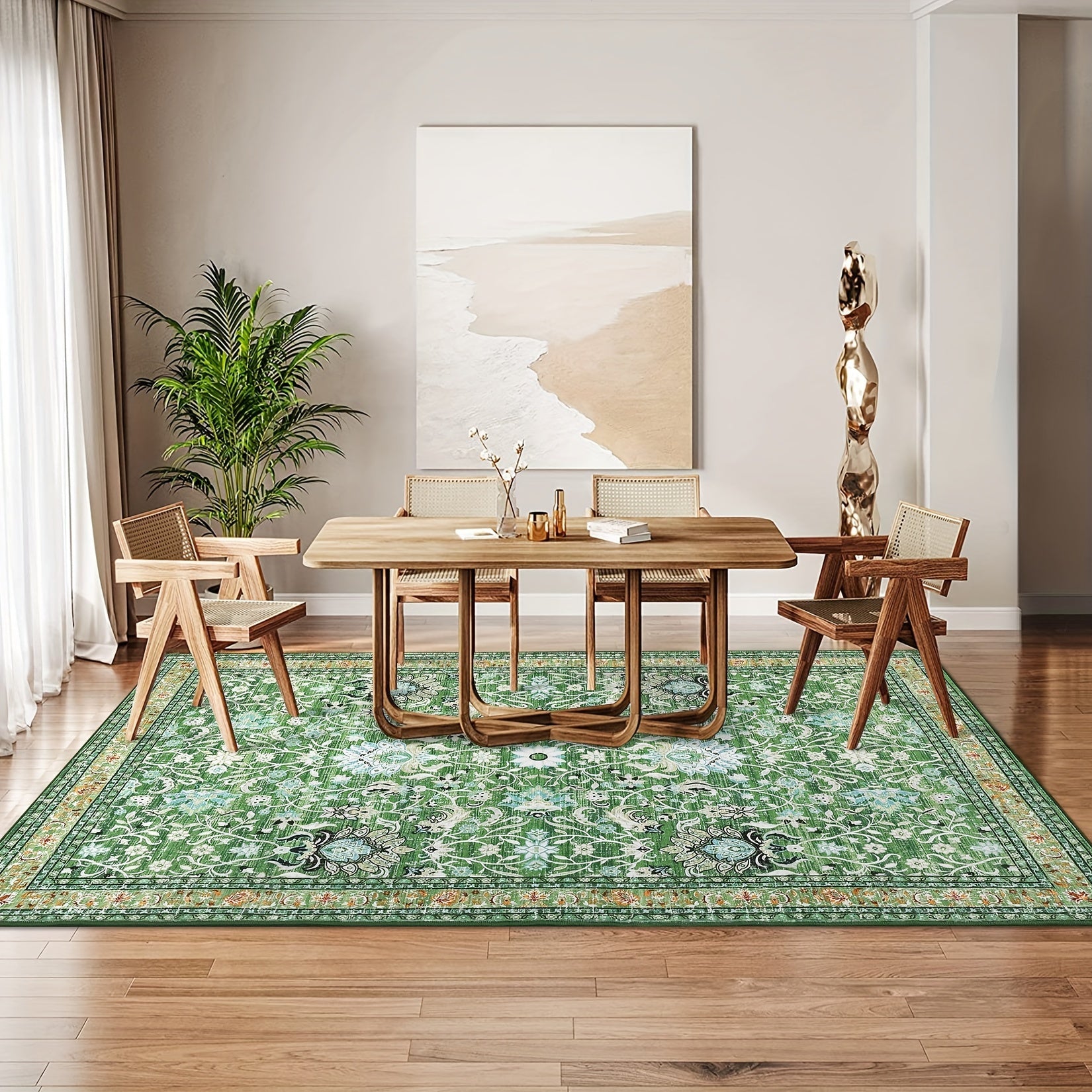 Sage Green Rug – Soft & Stylish Floor Covering for Any Room