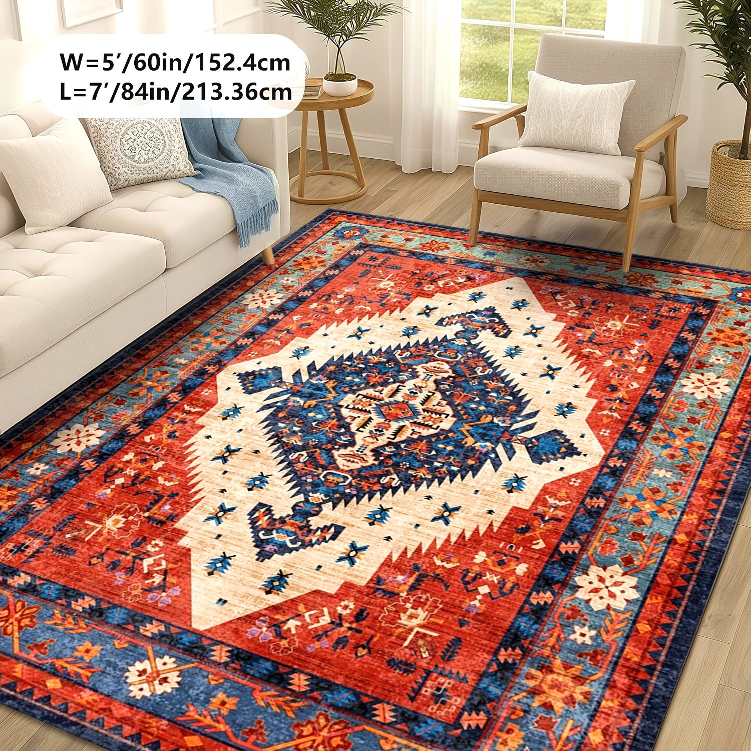 Premium 8x10 Area Rugs for Living Room & Bedroom