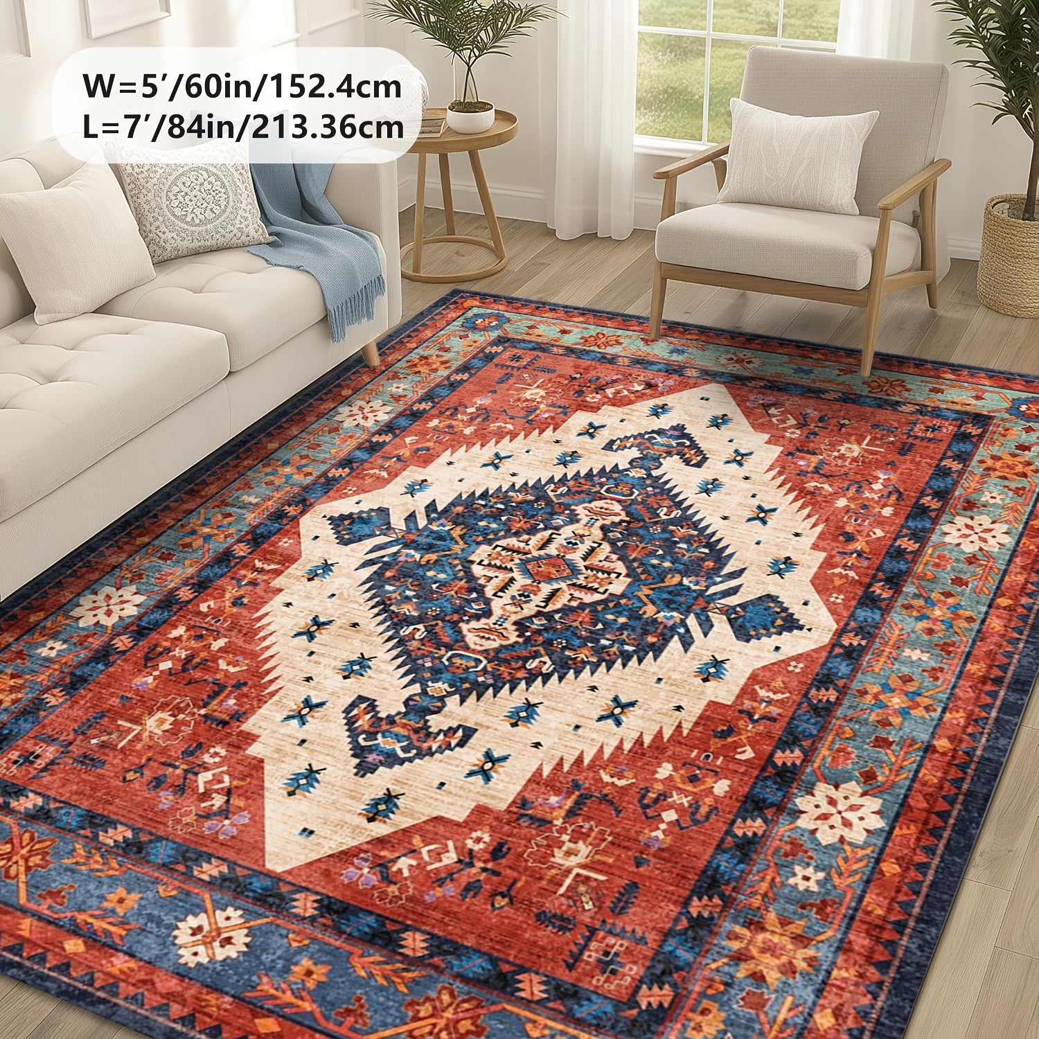 Premium 8x10 Area Rugs for Living Room & Bedroom