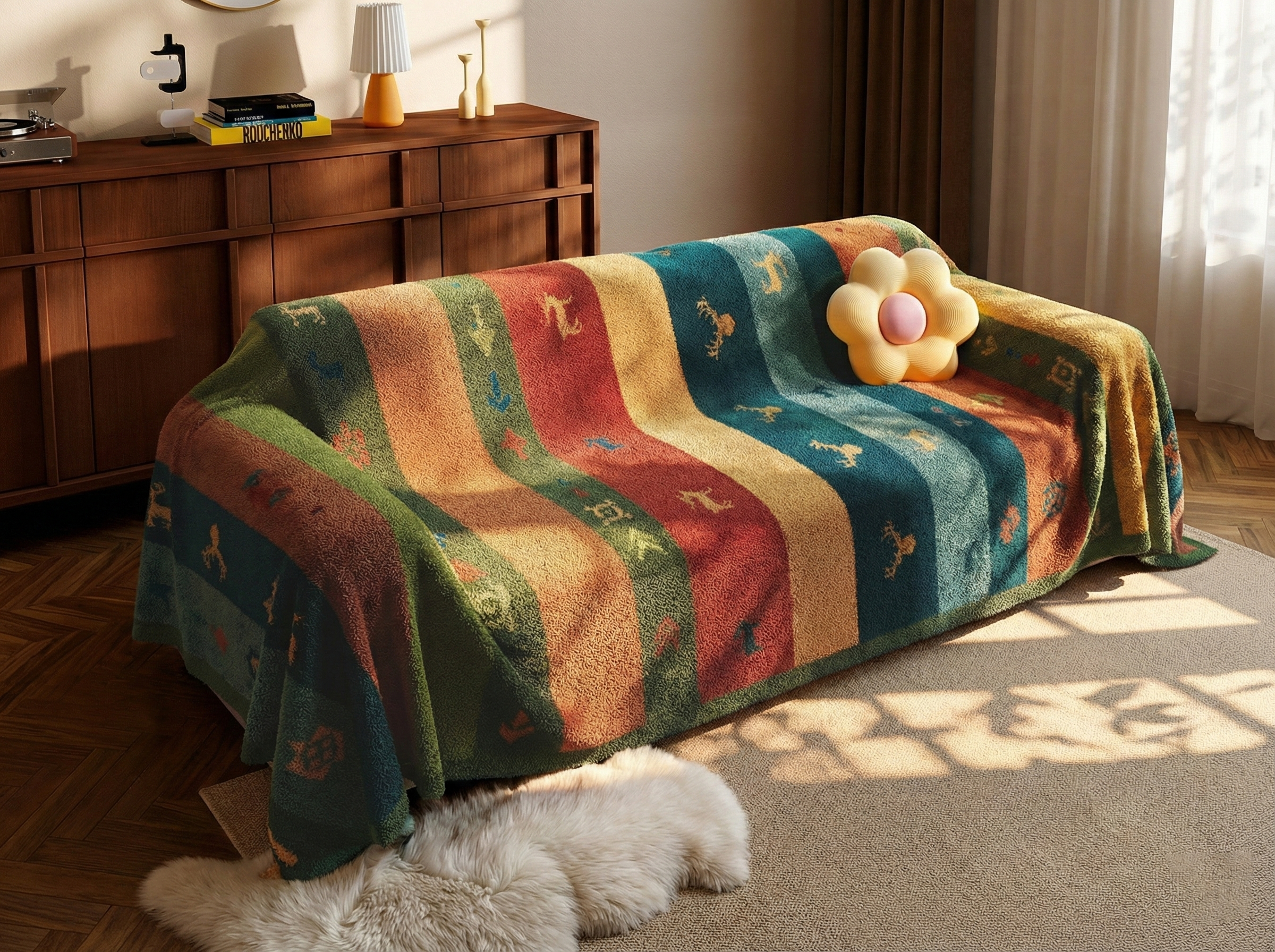 Sofa Cover Cushion Cover – Stylish Slipcover Sofa with Pet-Friendly Couch Cushion Covers