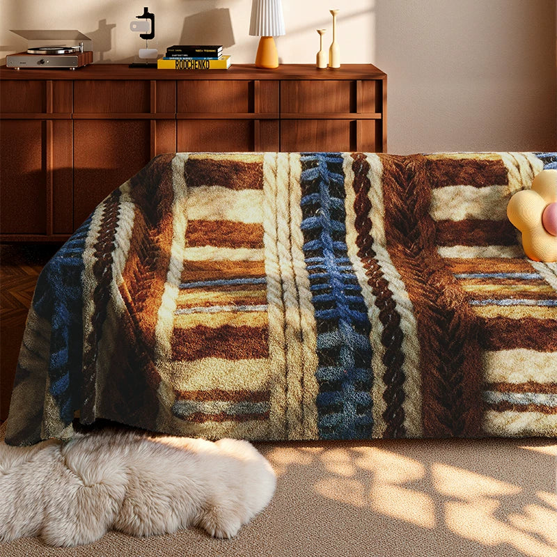 Heavy Duty Sofa Slipcovers – Brown Seat Covers & Cat Couch Cover Protection