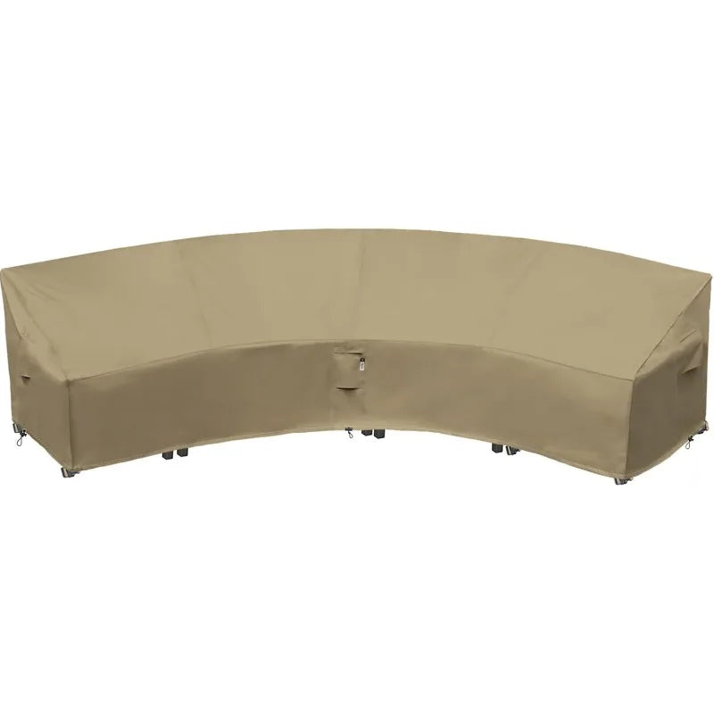 Premium Curved  Outdoor Couch Cover Waterproof – Large, Durable & Weather-Resistant Protection