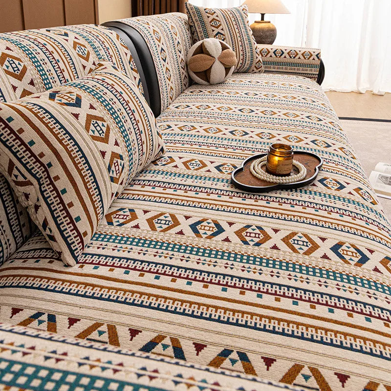 Cat Proof Couch Cover – Durable Chenille Large Couch Cover for Ultimate Pet Protection