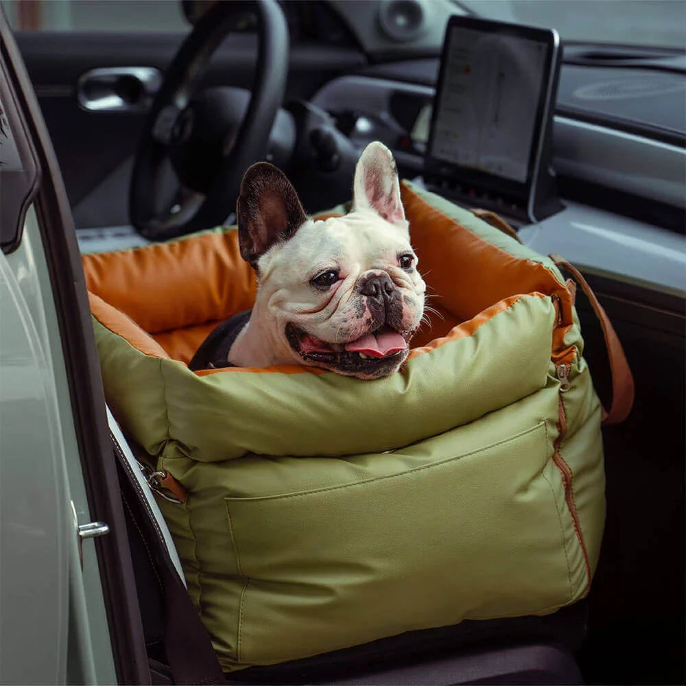 Deluxe Dog Booster Car Seat for Large & Medium Dogs – Comfortable & Secure Dog Car Booster Seat