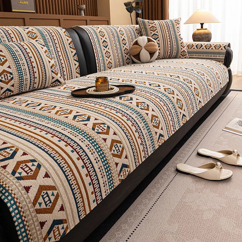 Cat Proof Couch Cover – Durable Chenille Large Couch Cover for Ultimate Pet Protection