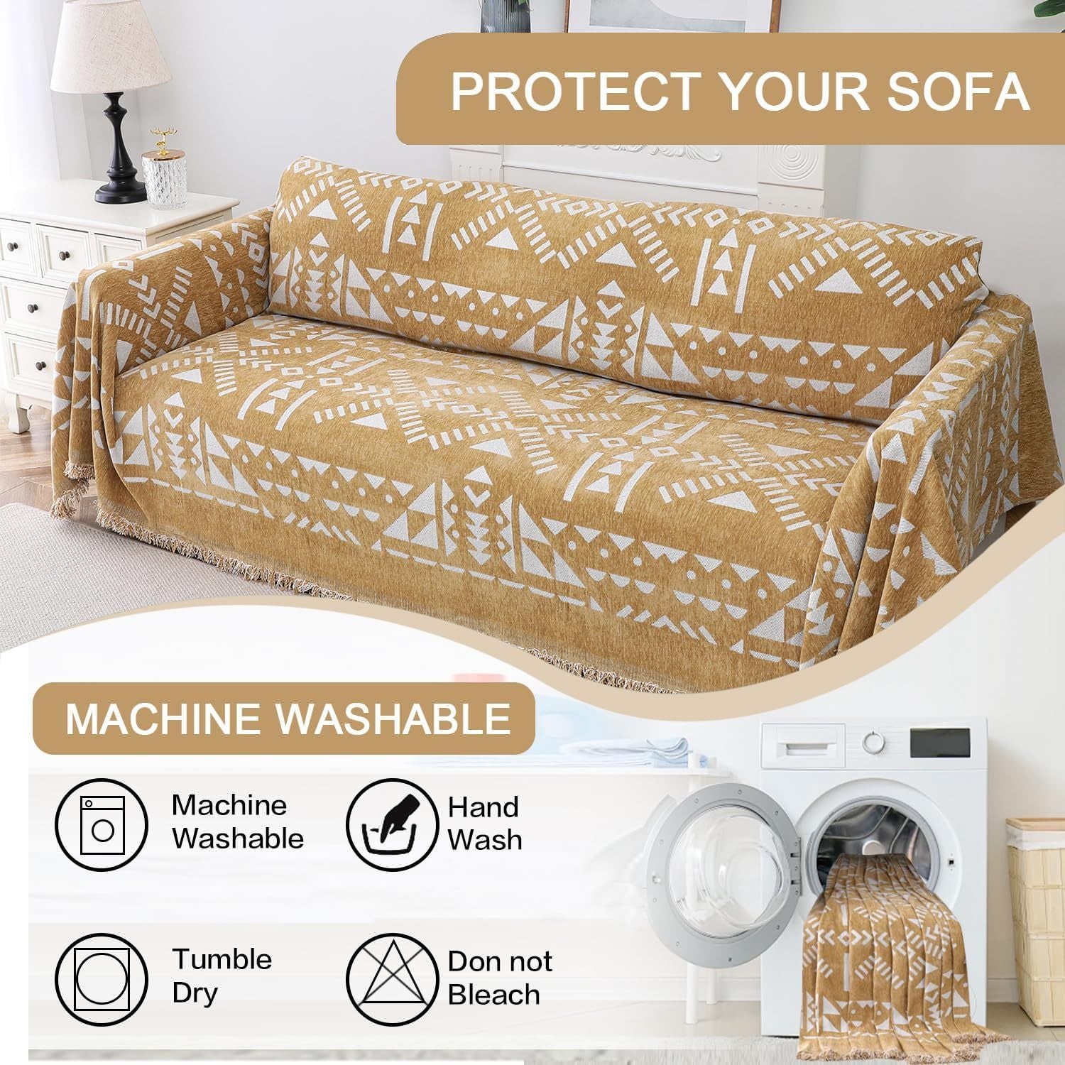 Premium Couch Cover Blanket for Ultimate Protection and Comfort