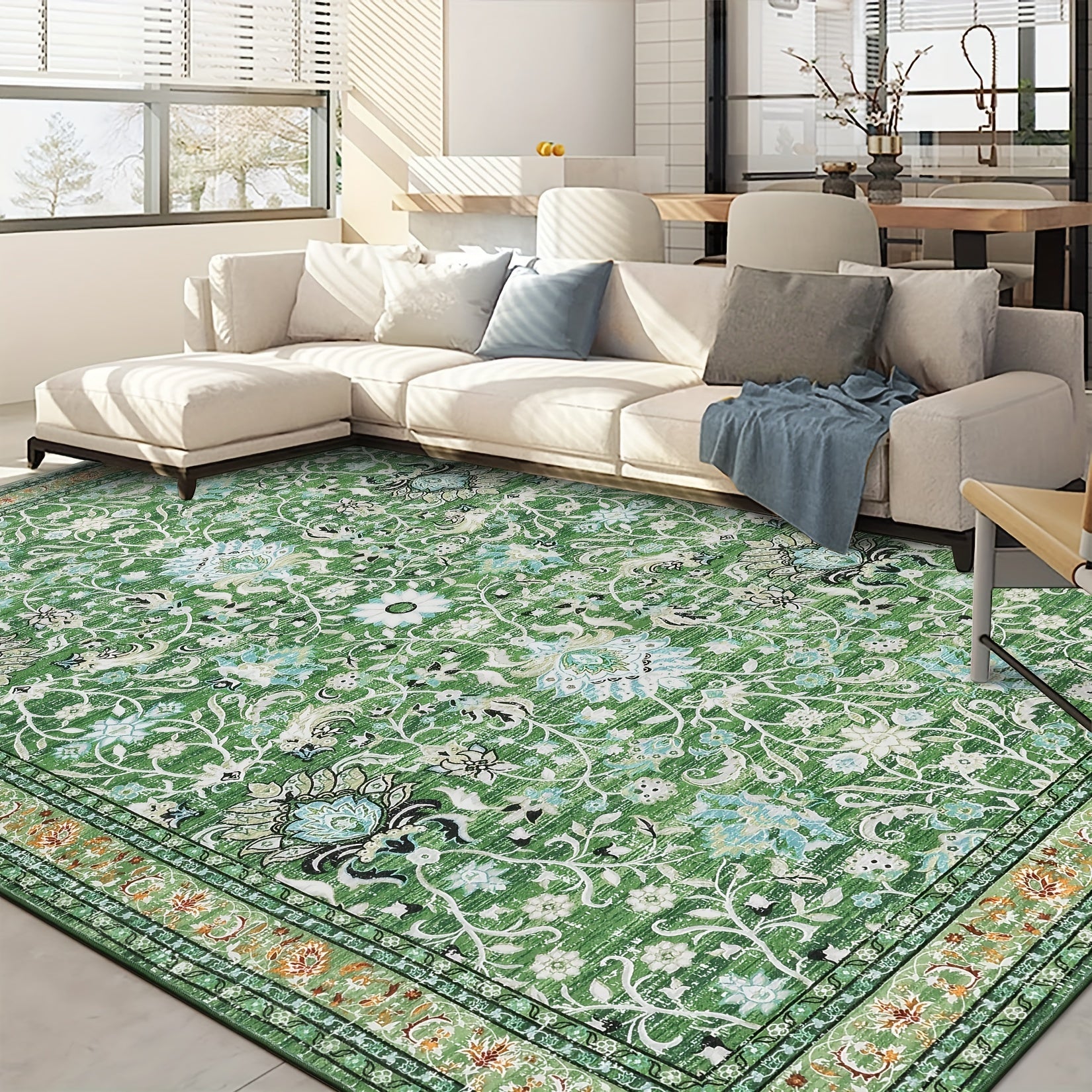 Sage Green Rug – Soft & Stylish Floor Covering for Any Room