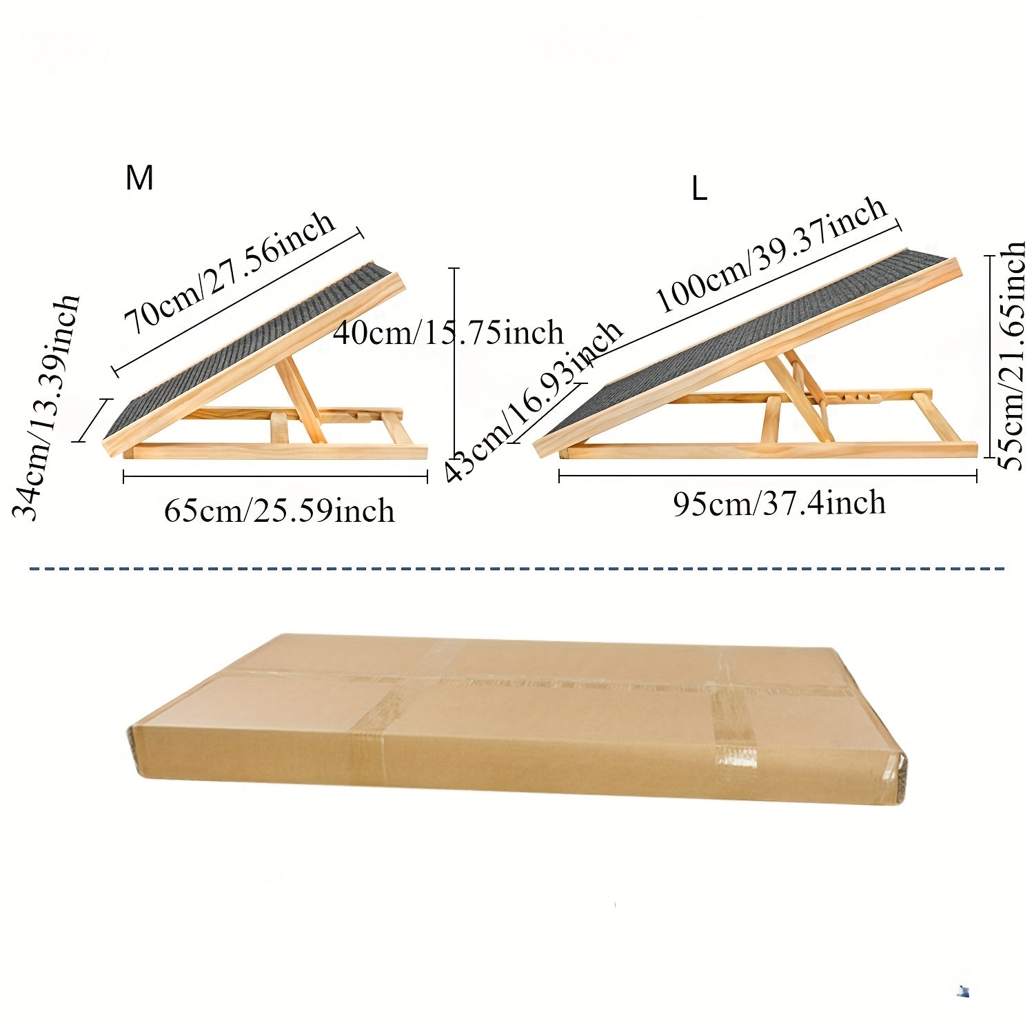 Dog Stairs for Beds, Couches & Vehicles – Durable & Non-Slip Pet Stairs